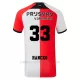 Camiseta Feyenoord Rotterdam Hancko 33 Hombre 1ª Equipación 24/25