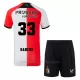 Camiseta Feyenoord Rotterdam Hancko 33 Niños 1ª Equipación 24/25