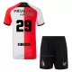 Camiseta Feyenoord Rotterdam Santiago Gimenez 29 Niños 1ª Equipación 24/25