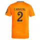 Camiseta Real Madrid Carvajal 2 Hombre 2ª Equipación 24/25