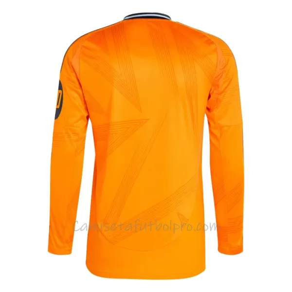 Camiseta Real Madrid Hombre 2ª Equipación 24/25 Manga Larga