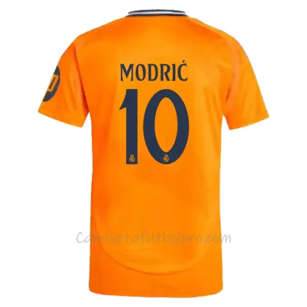 Camiseta Real Madrid Luka Modrić 10 Hombre 2ª Equipación 24/25