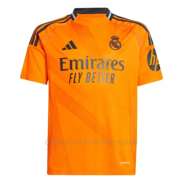 Camiseta Real Madrid Rodrygo Goes 11 Niños 2ª Equipación 24/25