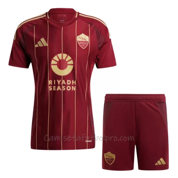 Camiseta AS Roma Niños 1ª Equipación 24/25