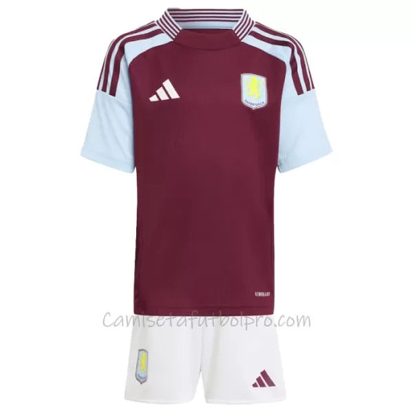 Camiseta Aston Villa Bailey 31 Niños 1ª Equipación 24/25