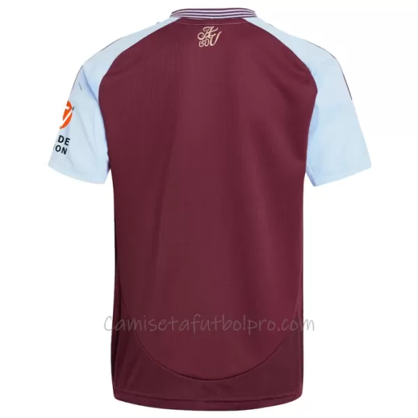 Camiseta Aston Villa Hombre 1ª Equipación 24/25