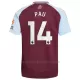 Camiseta Aston Villa Pau 14 Hombre 1ª Equipación 24/25