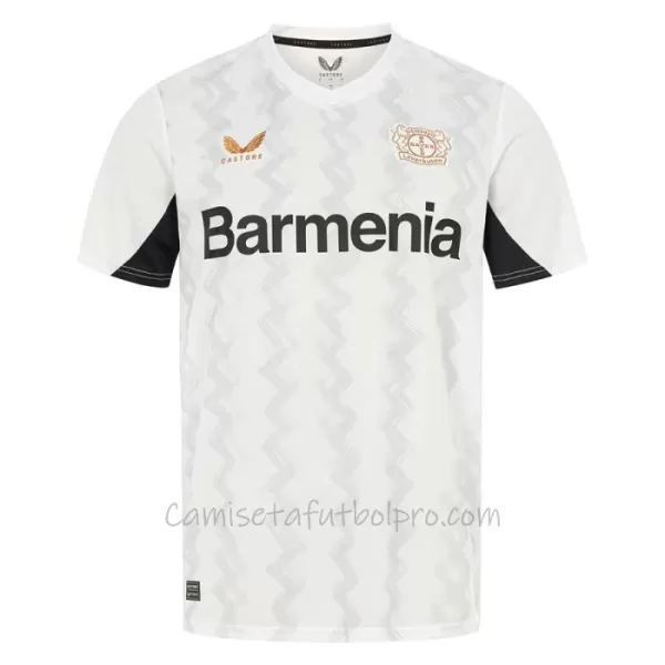 Camiseta Bayer 04 Leverkusen Alejandro Grimaldo 20 Hombre 2ª Equipación 24/25