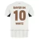 Camiseta Bayer 04 Leverkusen Florian Wirtz 10 Hombre 2ª Equipación 24/25