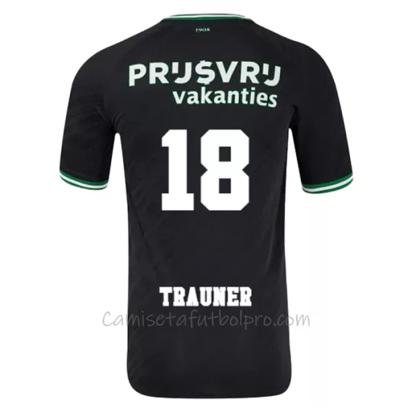 Camiseta Feyenoord Rotterdam Trauner 18 Hombre 2ª Equipación 24/25