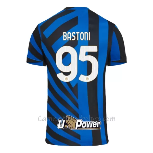 Camiseta Inter de Milán Bastoni 95 Hombre 1ª Equipación 24/25