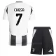 Camiseta Juventus Federico Chiesa 7 Niños 1ª Equipación 24/25