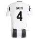 Camiseta Juventus Gatti 4 Hombre 1ª Equipación 24/25