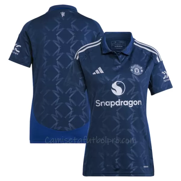 Camiseta Manchester United Mujer 2ª Equipación 24/25