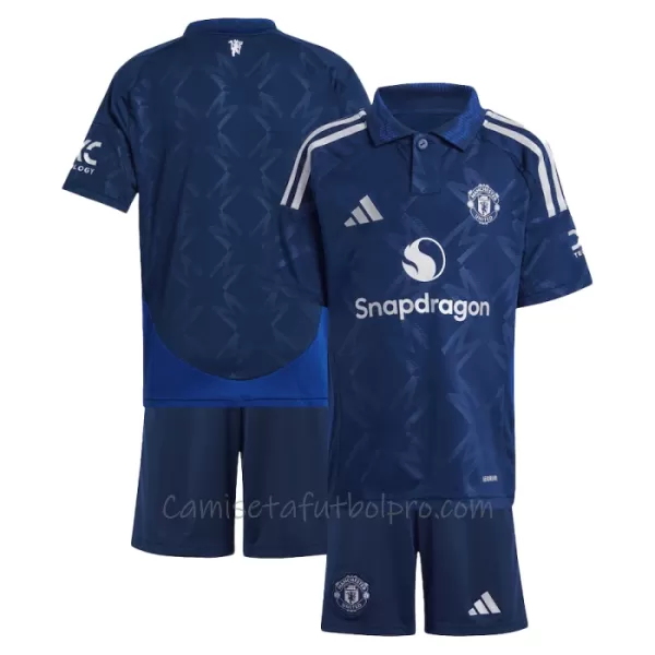 Camiseta Manchester United Niños 2ª Equipación 24/25