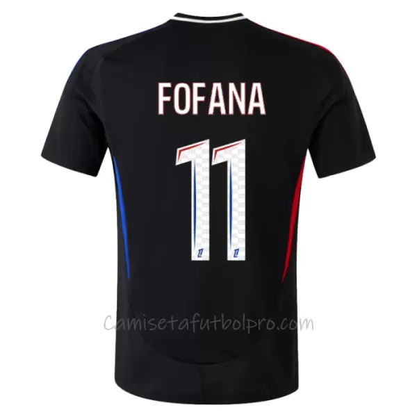 Camiseta Olympique Lyonnais Malick Fofana 11 Hombre 2ª Equipación 24/25