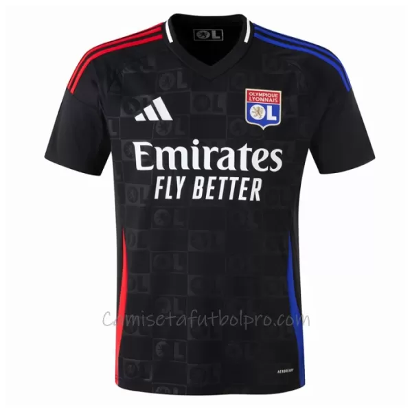 Camiseta Olympique Lyonnais Maxence Caqueret 6 Hombre 2ª Equipación 24/25