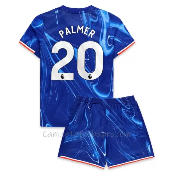 Camiseta Chelsea Cole Palmer 20 Niños 1ª Equipación 24/25