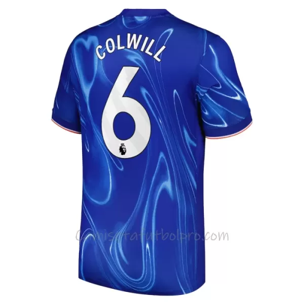 Camiseta Chelsea Colwill 6 Hombre 1ª Equipación 24/25