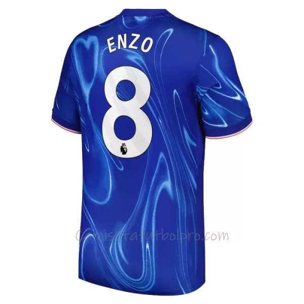 Camiseta Chelsea Enzo Fernández 8 Hombre 1ª Equipación 24/25