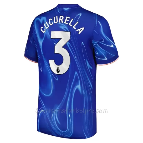 Camiseta Chelsea Marc Cucurella 3 Hombre 1ª Equipación 24/25