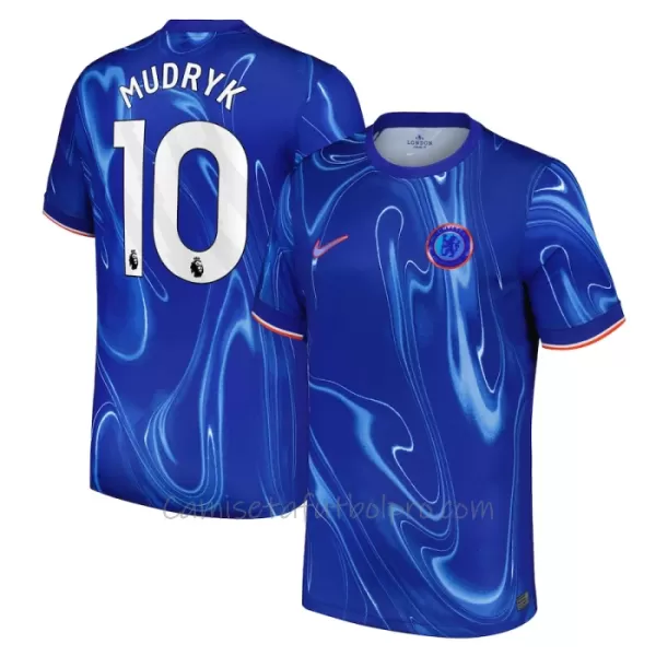 Camiseta Chelsea Mykhaylo Mudryk 10 Hombre 1ª Equipación 24/25