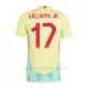 Camiseta España Williams JR 17 Hombre 2ª Equipación Eurocopa 2024