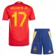 Camiseta España Williams JR 17 Niños 1ª Equipación Eurocopa 2024