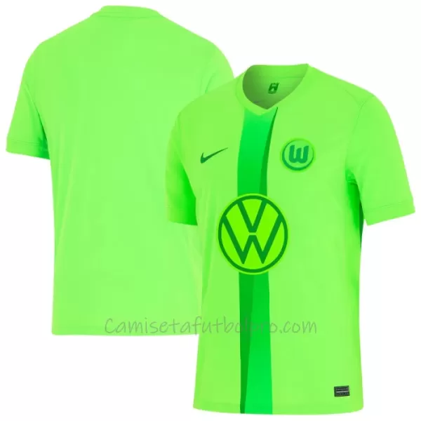 Camiseta VfL Wolfsburg Hombre 1ª Equipación 24/25