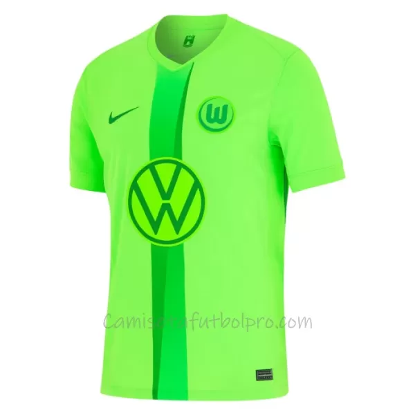 Camiseta VfL Wolfsburg Hombre 1ª Equipación 24/25