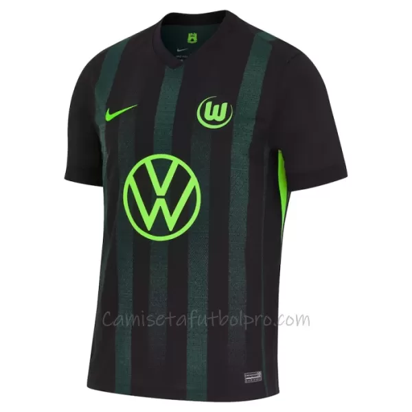 Camiseta VfL Wolfsburg Hombre 2ª Equipación 24/25