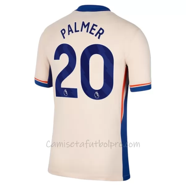 Camiseta Chelsea Cole Palmer 20 Hombre 2ª Equipación 24/25