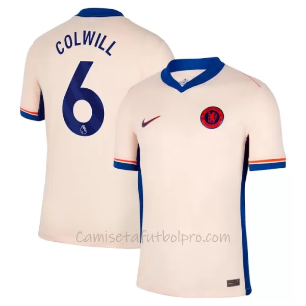 Camiseta Chelsea Colwill 6 Hombre 2ª Equipación 24/25