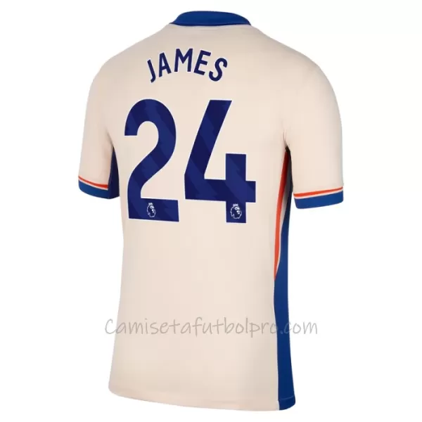 Camiseta Chelsea James 24 Hombre 2ª Equipación 24/25