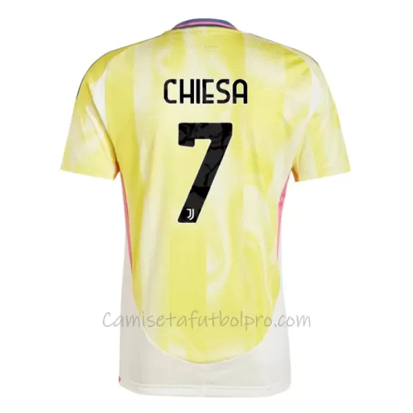 Camiseta Juventus Federico Chiesa 7 Hombre 2ª Equipación 24/25