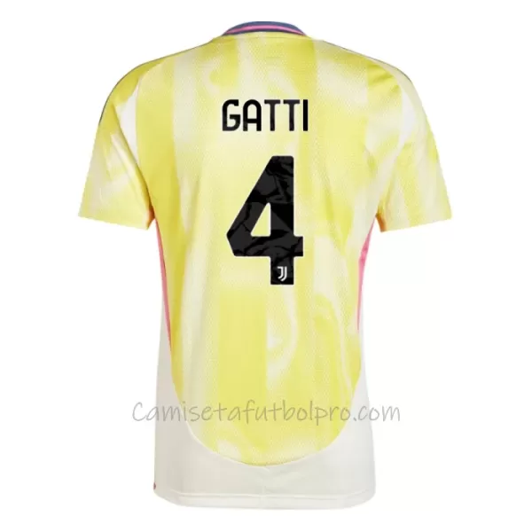 Camiseta Juventus Gatti 4 Hombre 2ª Equipación 24/25