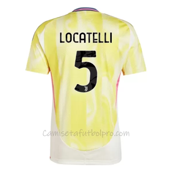 Camiseta Juventus Locatelli 5 Hombre 2ª Equipación 24/25