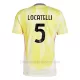 Camiseta Juventus Locatelli 5 Hombre 2ª Equipación 24/25