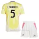 Camiseta Juventus Locatelli 5 Niños 2ª Equipación 24/25