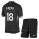 Camiseta Liverpool Cody Gakpo 18 Niños 2ª Equipación 24/25