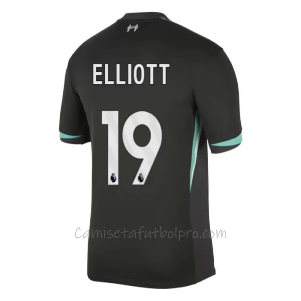 Camiseta Liverpool Elliott 19 Hombre 2ª Equipación 24/25