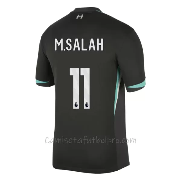 Camiseta Liverpool Mohamed Salah 11 Hombre 2ª Equipación 24/25