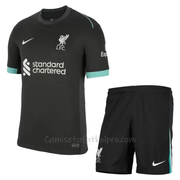 Camiseta Liverpool Niños 2ª Equipación 24/25