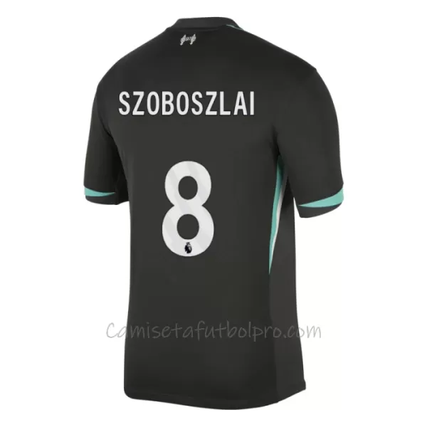 Camiseta Liverpool Szoboszlai 8 Hombre 2ª Equipación 24/25