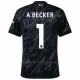 Camiseta Portero Liverpool Alisson Becker 1 Hombre 24/25 Negro