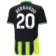 Camiseta Manchester City Bernardo Silva 20 Hombre 2ª Equipación 24/25