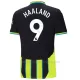 Camiseta Manchester City Erling Haaland 9 Hombre 2ª Equipación 24/25