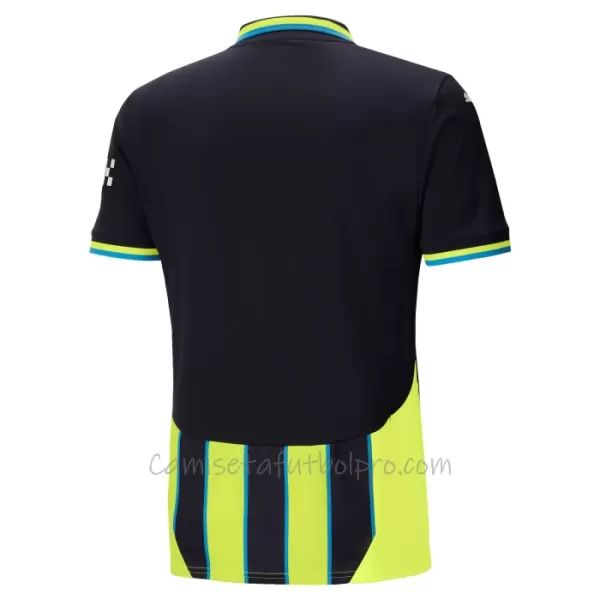 Camiseta Manchester City Hombre 2ª Equipación 24/25