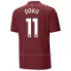 Camiseta Manchester City Jérémy Doku 11 Hombre 3ª Equipación 24/25