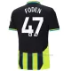 Camiseta Manchester City Phil Foden 47 Hombre 2ª Equipación 24/25